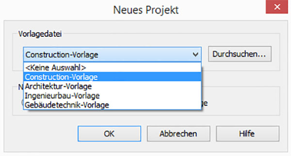 Vorlagedatei Revit Vorlagedatei Revit