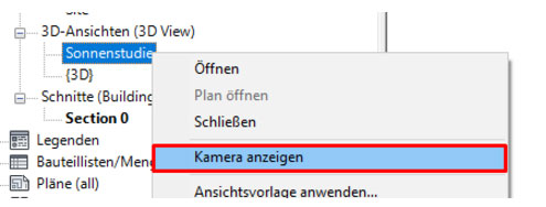 Kameranzeige Einstellung Kameranzeige Einstellung