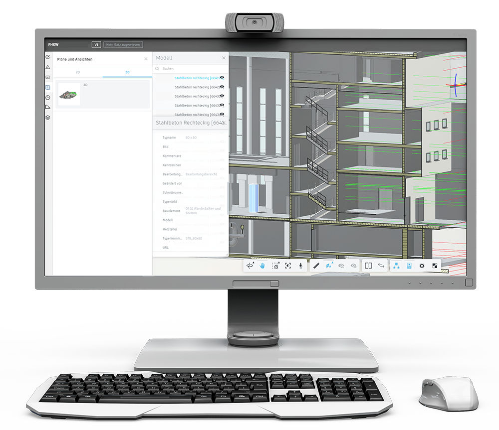 Computer Mockup Digitales Baustellenmanagement Computer Mockup Digitales Baustellenmanagement