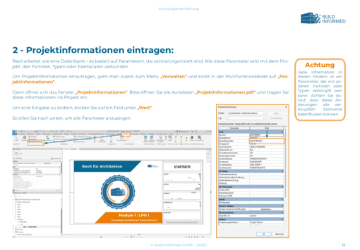 Revit-Kursunterlagen für Architekt:innen nach HOAI – LPH 1: Grundlagenermittlung – Bild 4